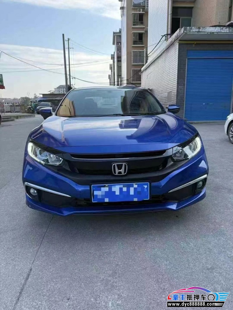 21年本田思域轿车抵押车出售