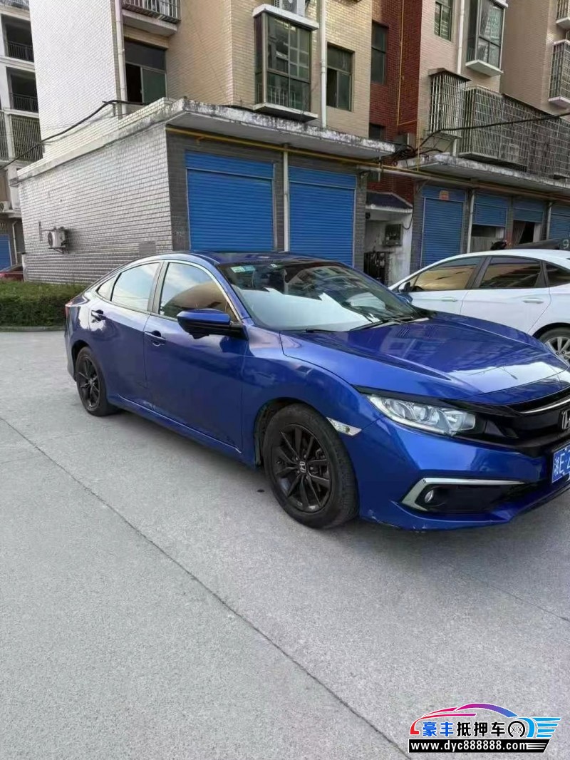 21年本田思域轿车抵押车出售