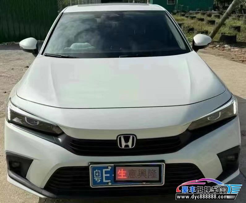 23年本田思域轿车抵押车出售