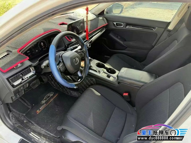 23年本田思域轿车抵押车出售