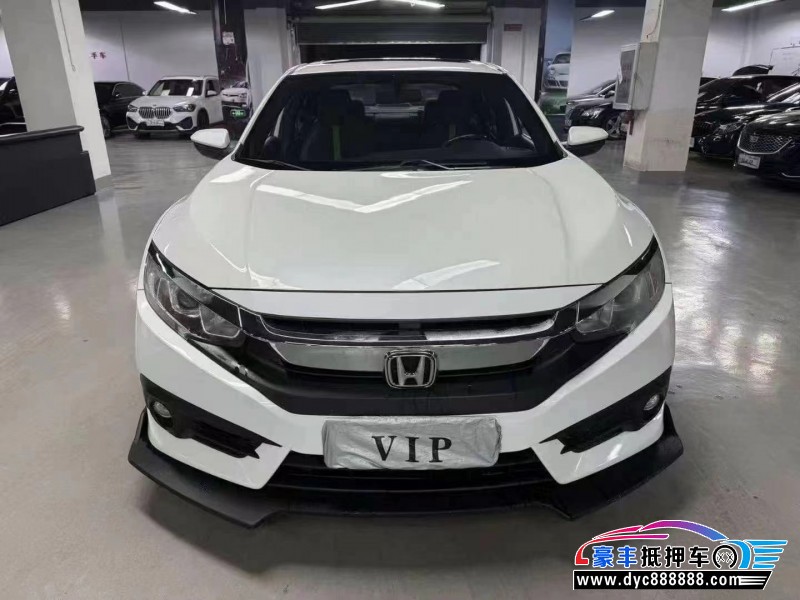 19年本田思域轿车抵押车出售
