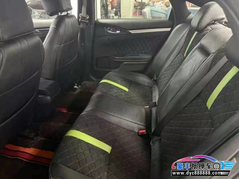 19年本田思域轿车抵押车出售