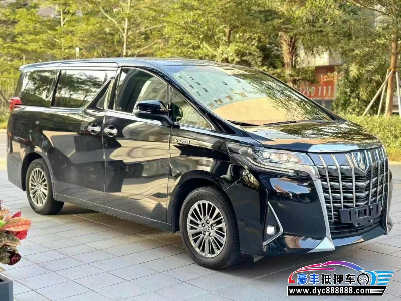 21年丰田埃尔法轿车抵押车出售