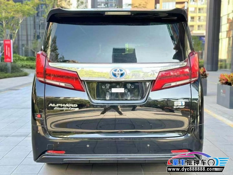 21年丰田埃尔法轿车抵押车出售