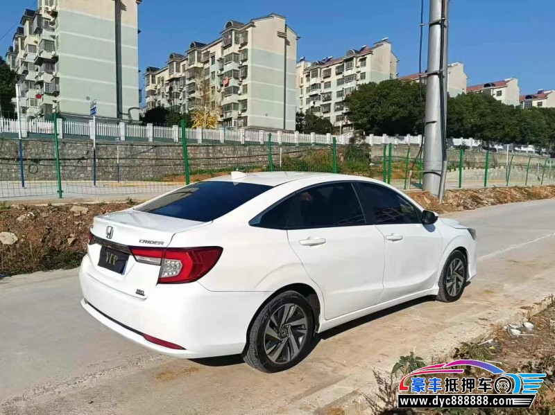 19年本田凌派轿车抵押车出售