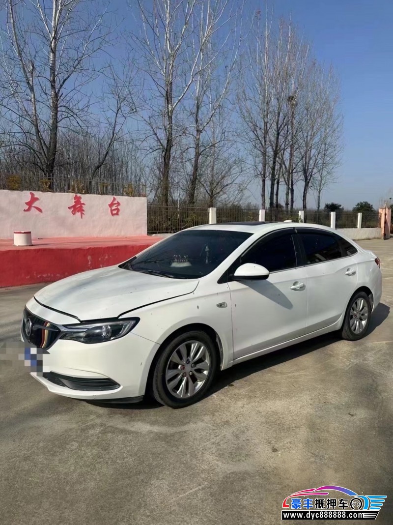 17年别克英朗轿车抵押车出售