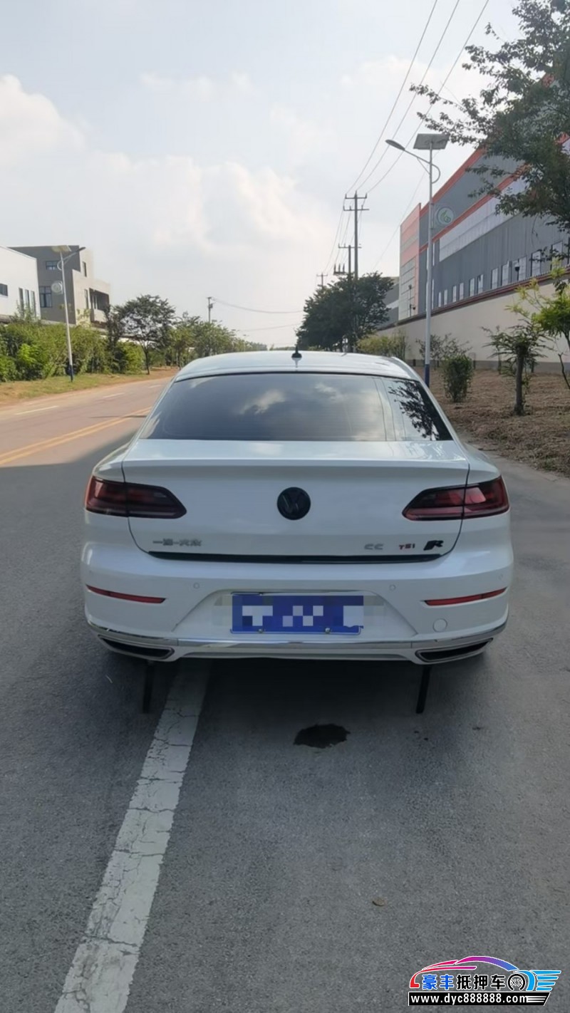 20年大众CC轿车抵押车出售