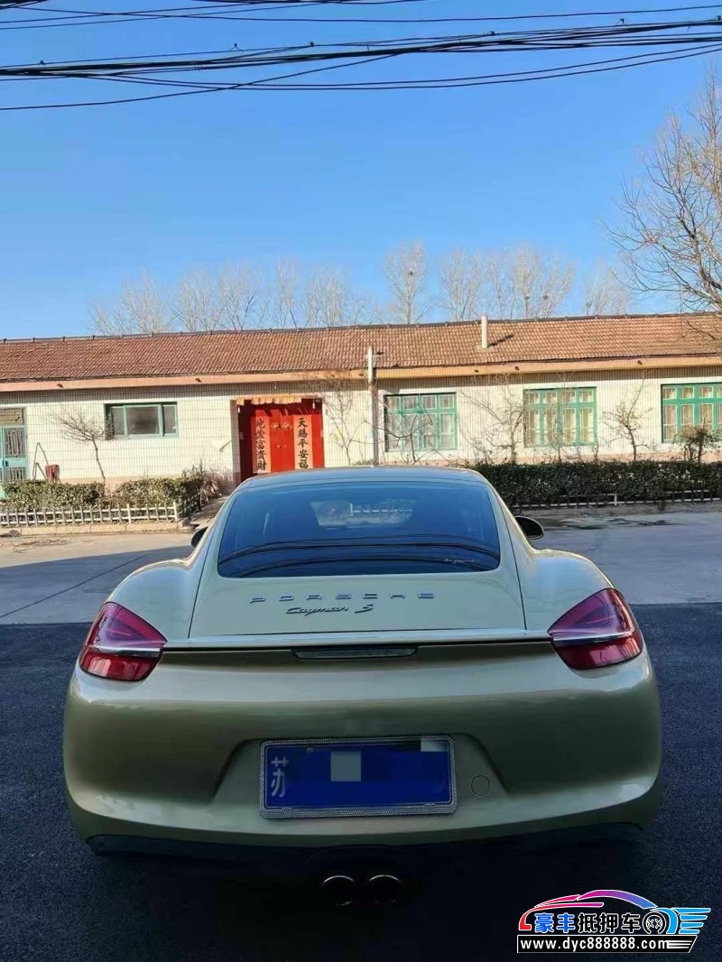 14年保时捷卡曼轿车抵押车出售