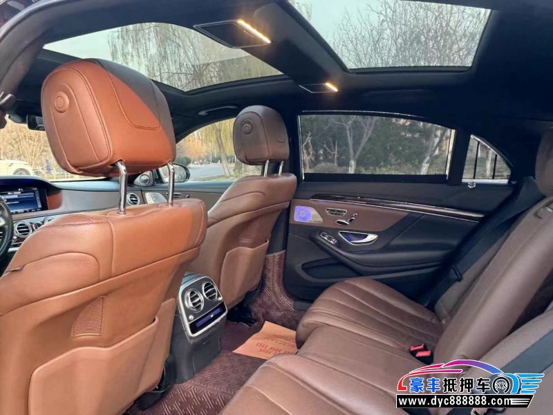 18年奔驰S轿车抵押车出售