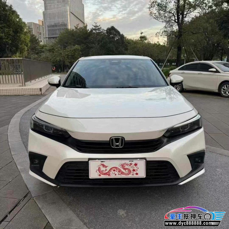 23年本田思域轿车抵押车出售