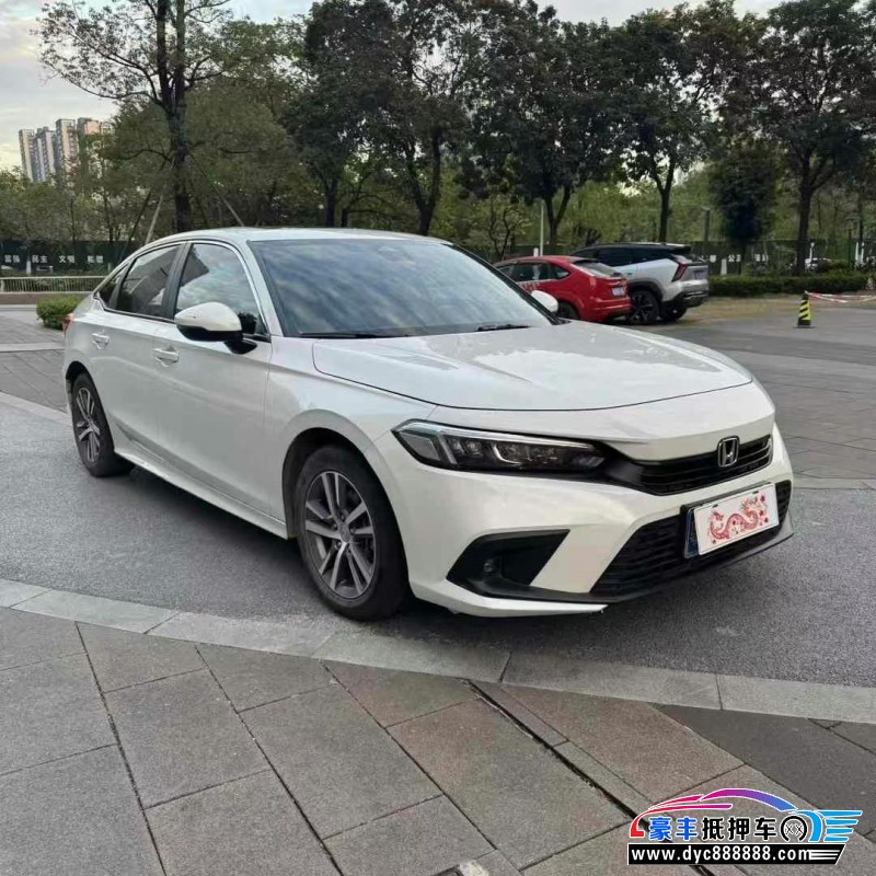23年本田思域轿车抵押车出售