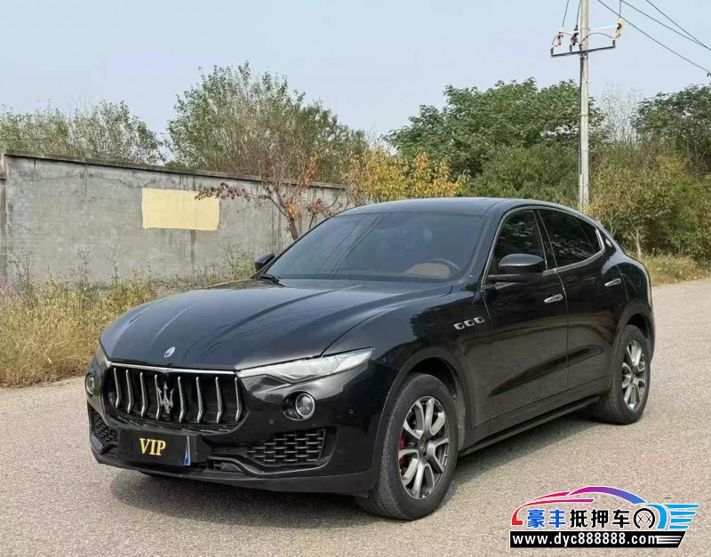 18年玛莎拉蒂莱万特轿车抵押车出售