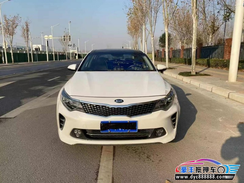 16年起亚K5轿车抵押车出售
