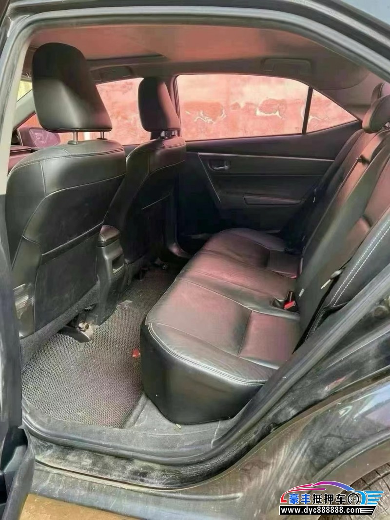 14年丰田卡罗拉轿车抵押车出售