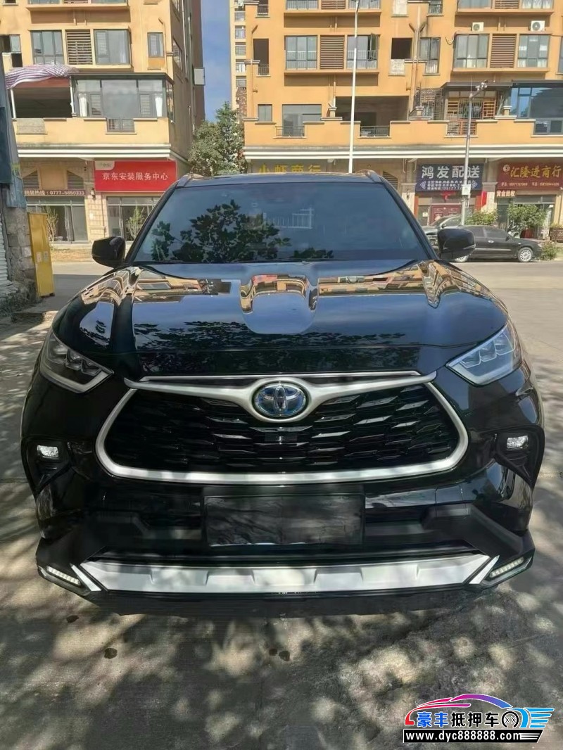 22年丰田汉兰达轿车抵押车出售