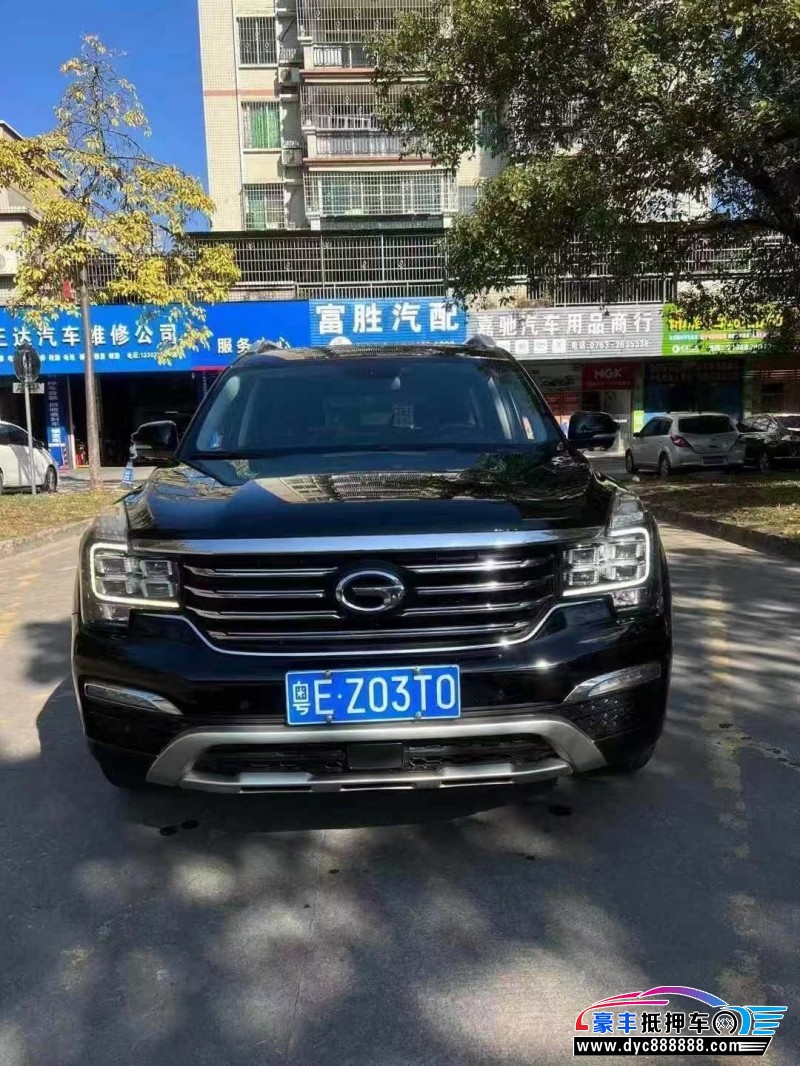 19年传祺GS8轿车抵押车出售