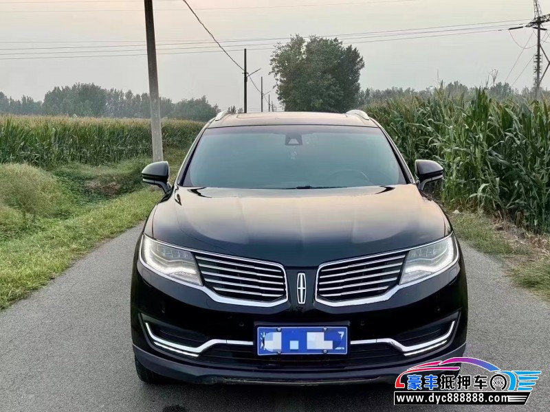 18年林肯MKX轿车抵押车出售