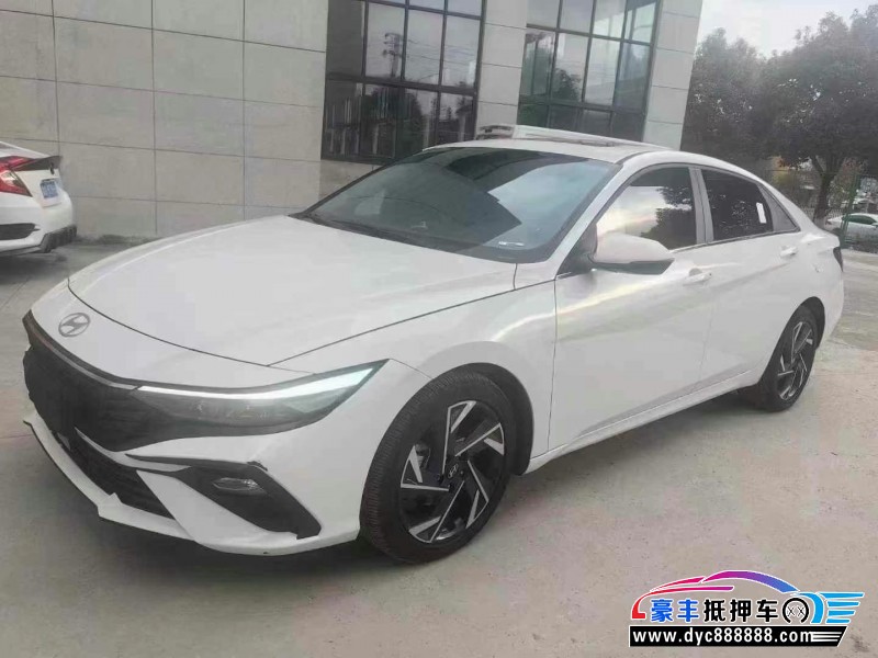 24年现代伊兰特轿车抵押车出售