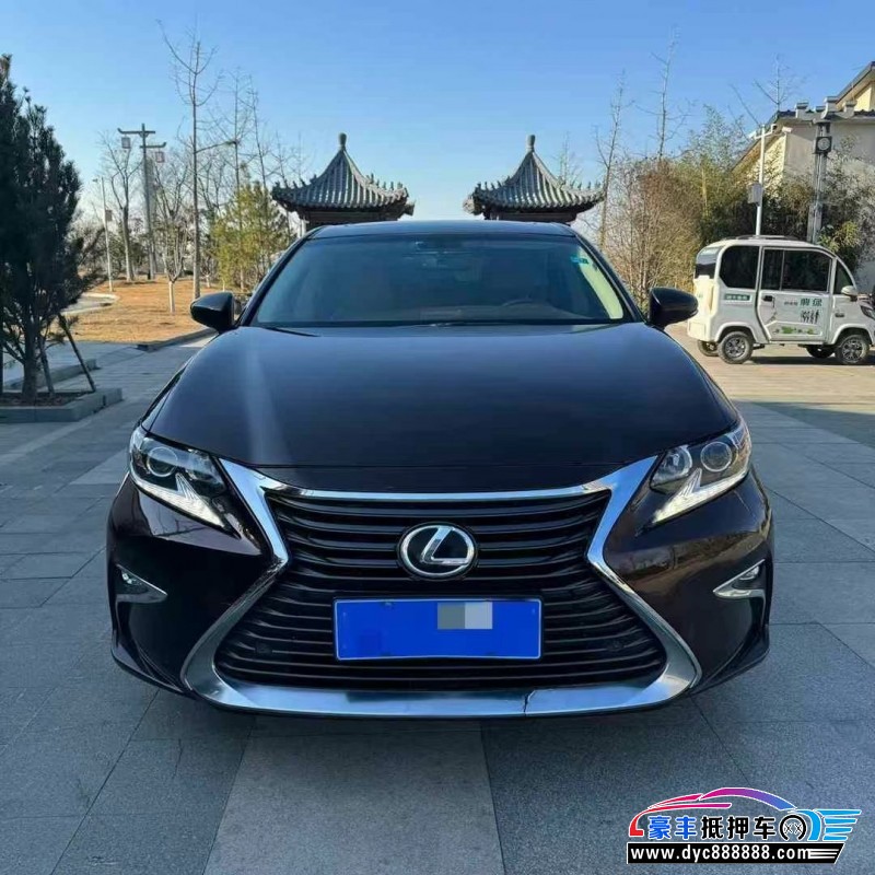 16年雷克萨斯ES轿车抵押车出售