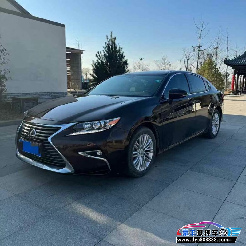 16年雷克萨斯ES轿车抵押车出售