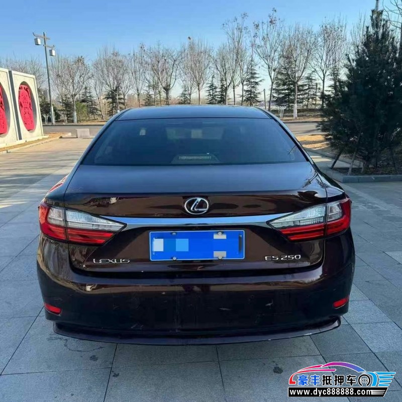 16年雷克萨斯ES轿车抵押车出售