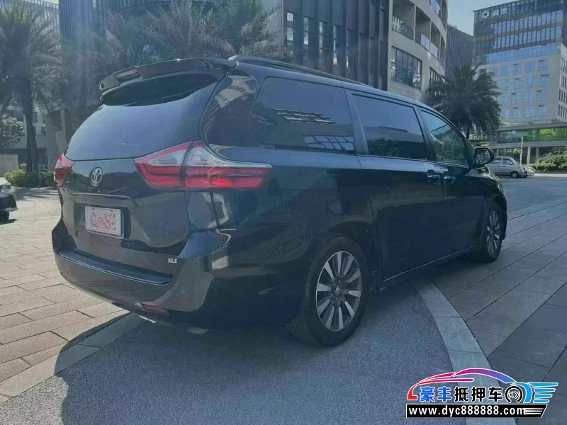 19年丰田塞纳轿车抵押车出售