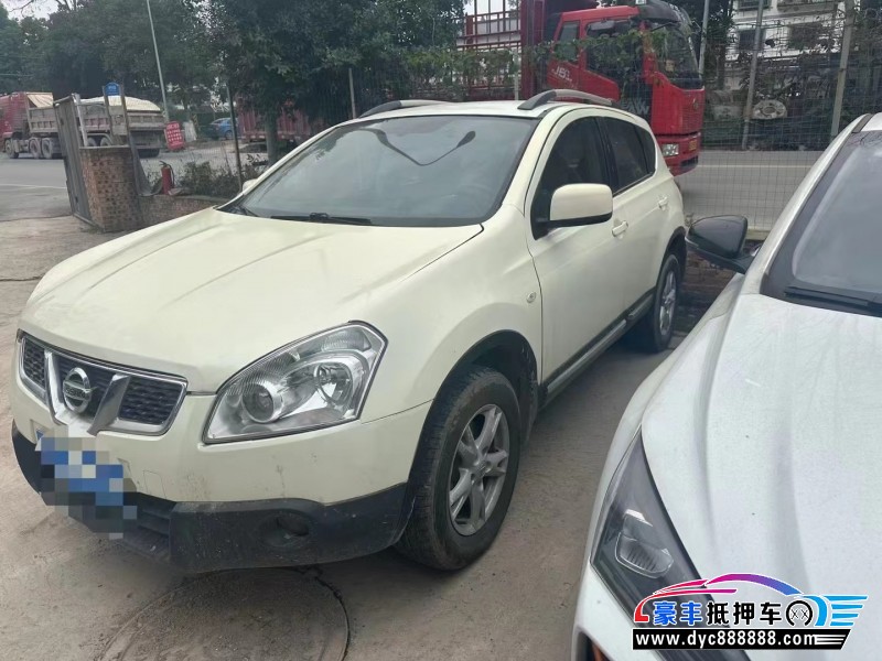 11年日产逍客轿车抵押车出售