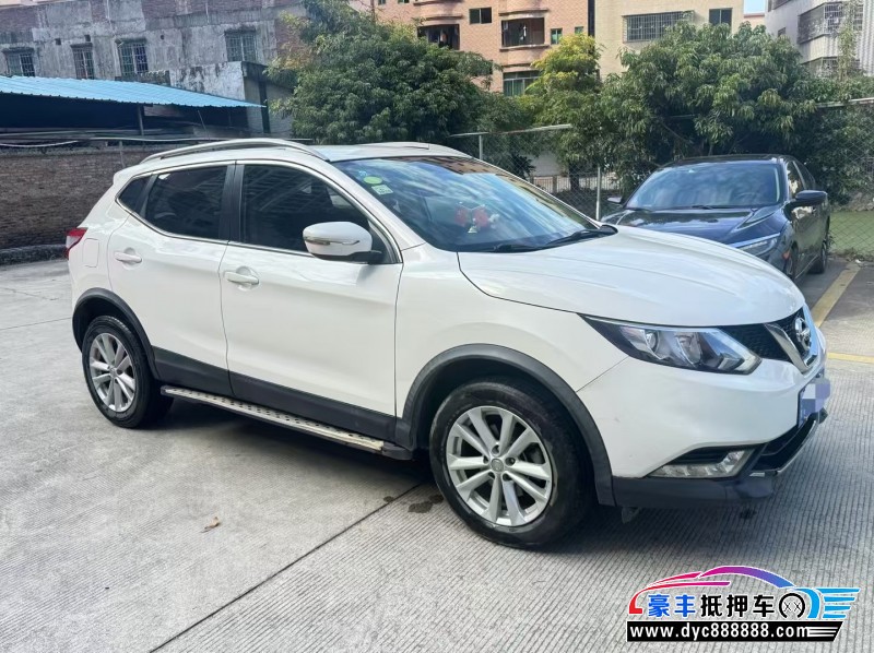 18年日产逍客轿车抵押车出售