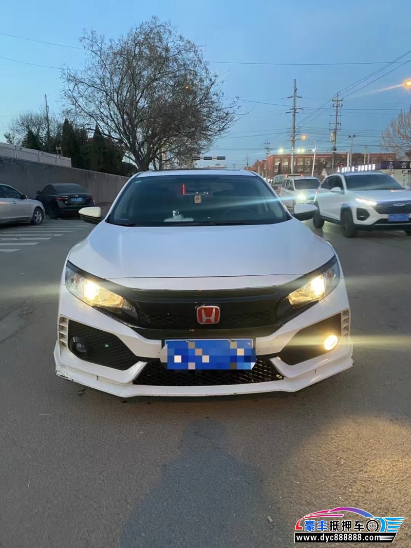 22年本田思域轿车抵押车出售