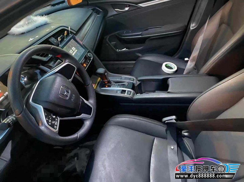 22年本田思域轿车抵押车出售