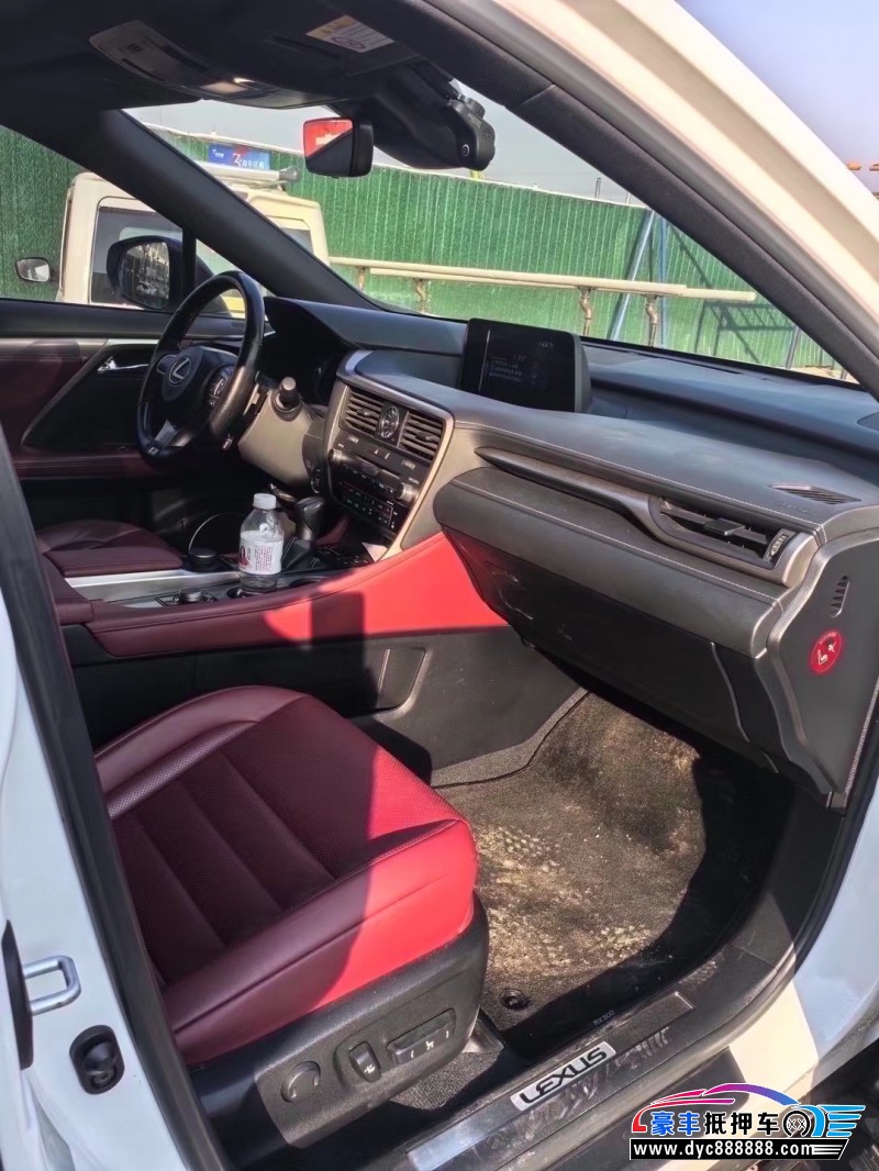 18年雷克萨斯RX轿车抵押车出售