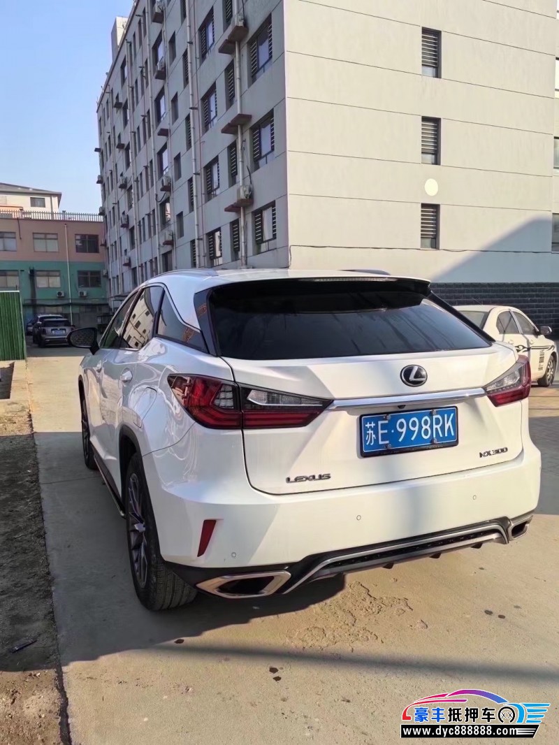 18年雷克萨斯RX轿车抵押车出售