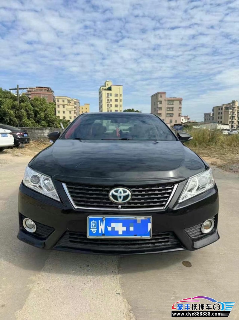 13年丰田凯美瑞轿车抵押车出售