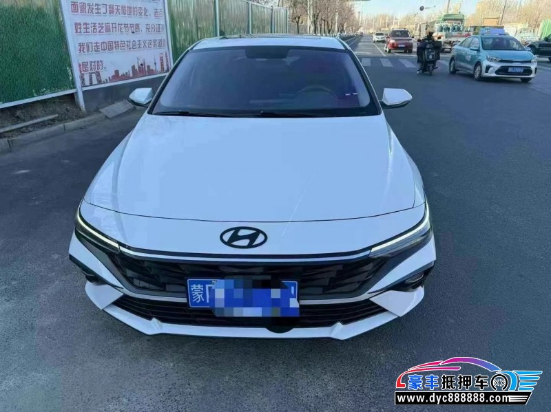 23年现代伊兰特轿车抵押车出售