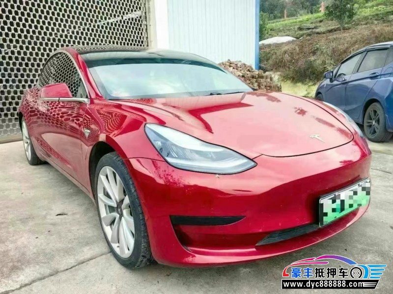 20年特斯拉MODEL 3轿车抵押车出售