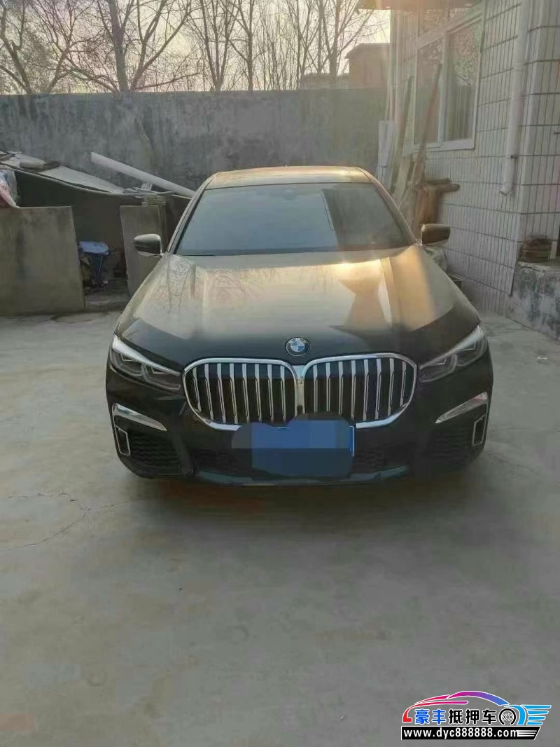 19年宝马7系轿车抵押车出售