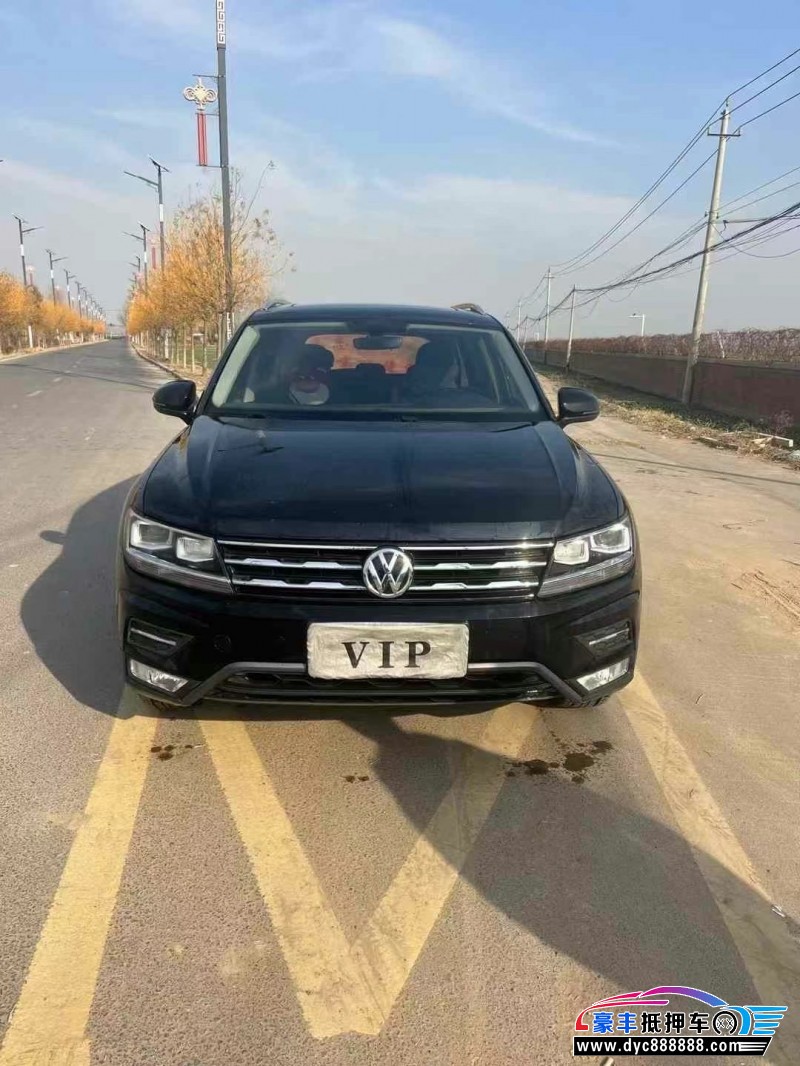 18年大众途观轿车抵押车出售