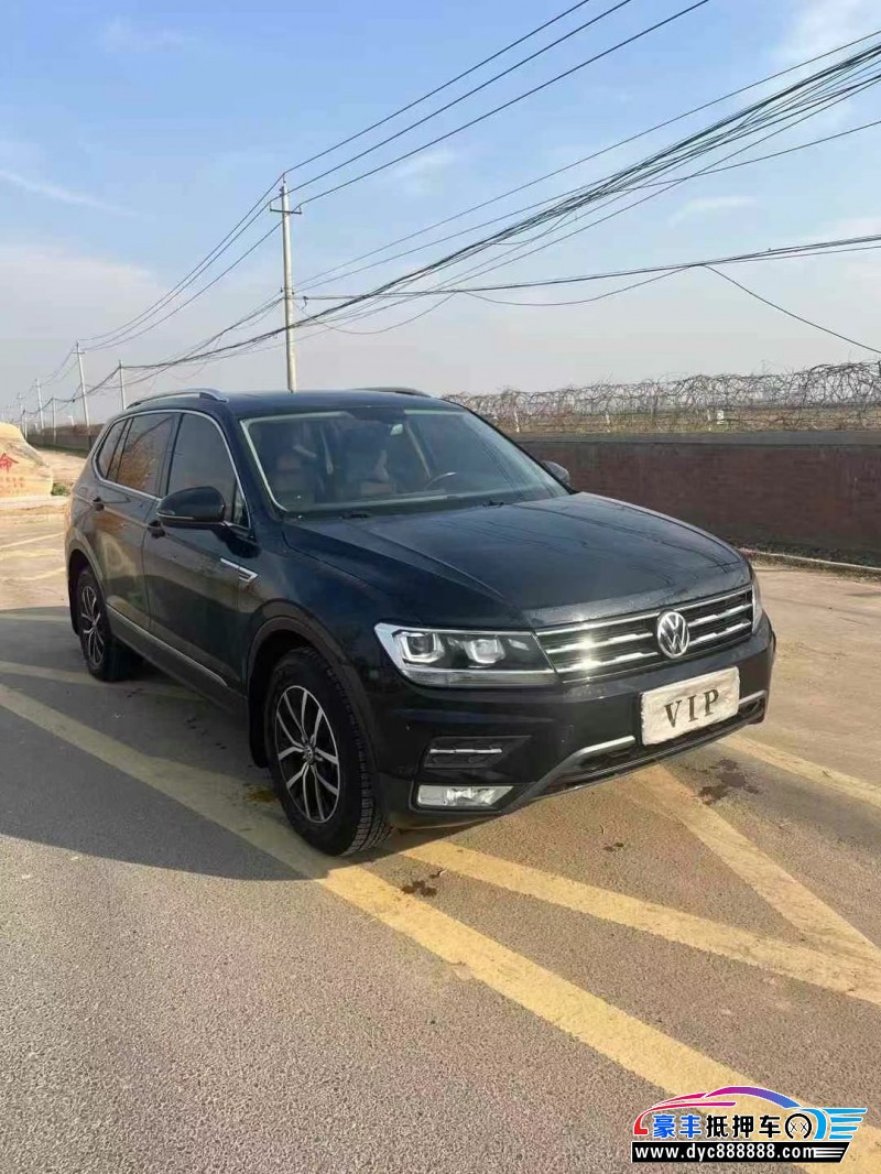 18年大众途观轿车抵押车出售
