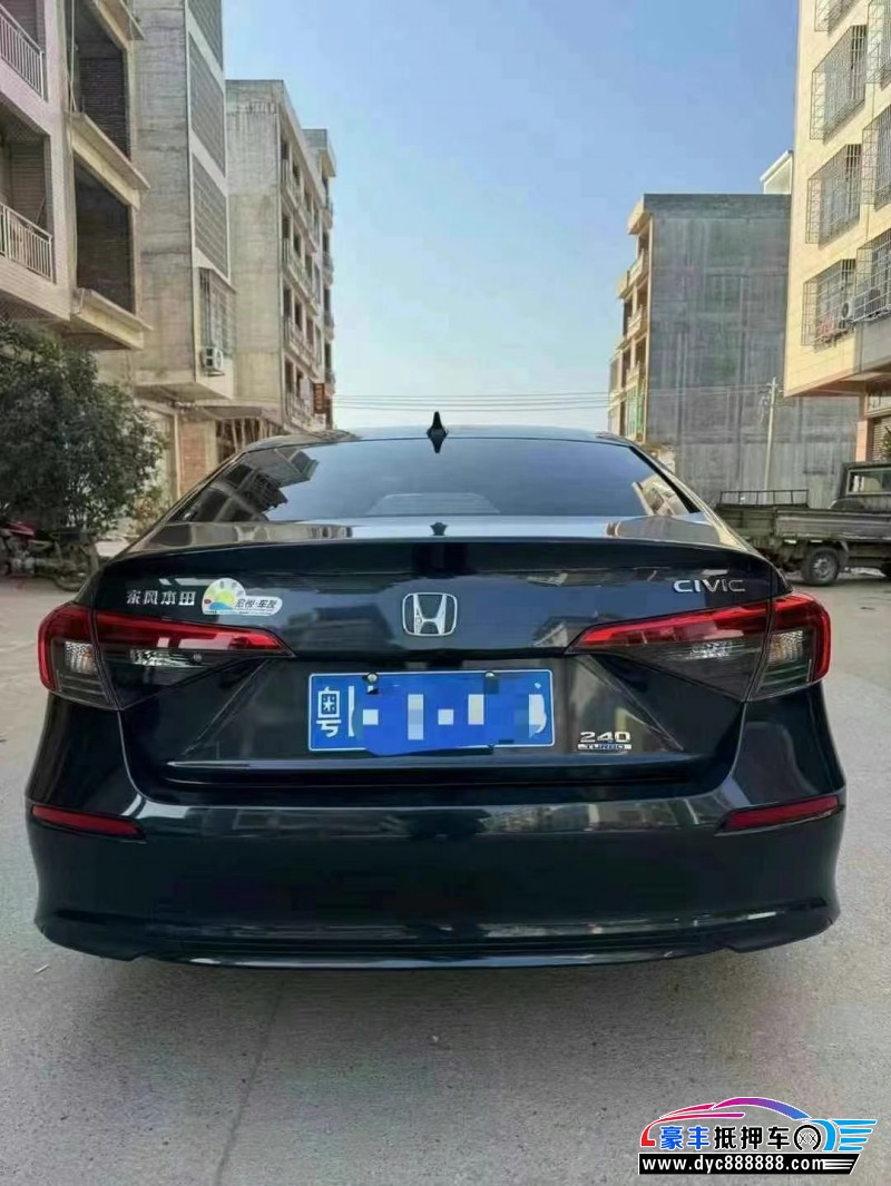 23年本田思域轿车抵押车出售