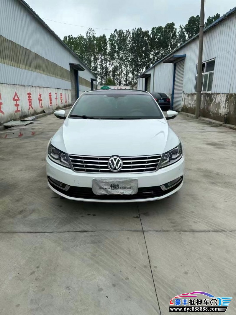 16年大众CC轿车抵押车出售
