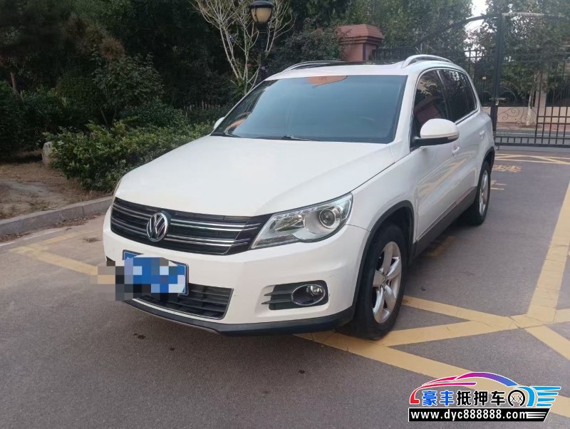 13年大众途观轿车抵押车出售