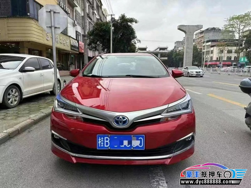 17年丰田卡罗拉轿车抵押车出售