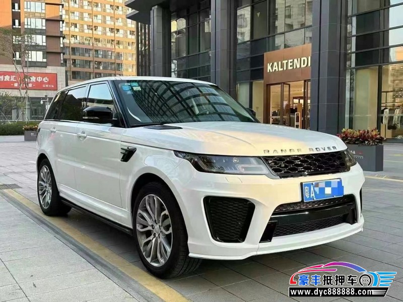 16年路虎揽胜运动微面抵押车出售