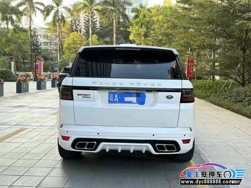 16年路虎揽胜运动微面抵押车出售