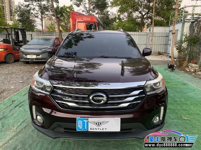 16年传祺GS4轿车抵押车出售