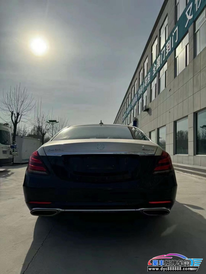 18年奔驰S轿车抵押车出售