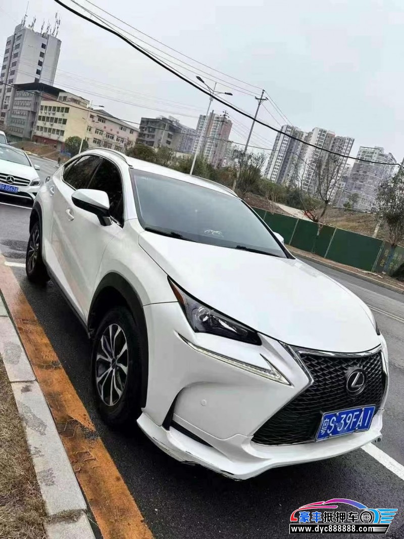 17年雷克萨斯NXSUV抵押车出售