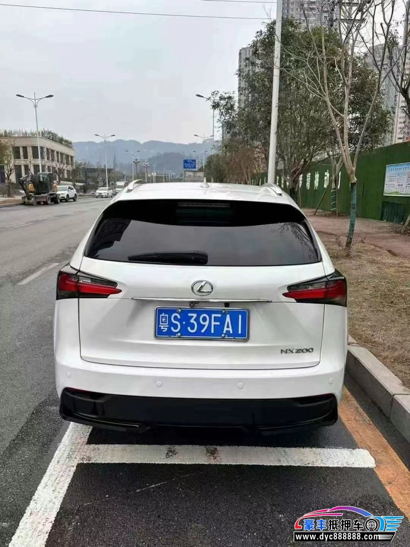 17年雷克萨斯NXSUV抵押车出售