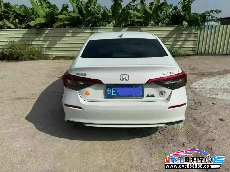 23年本田思域轿车抵押车出售