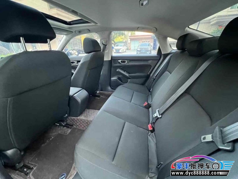 23年本田思域轿车抵押车出售